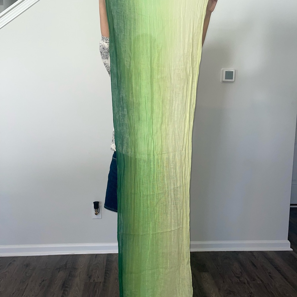 Green Ombre Scarf
